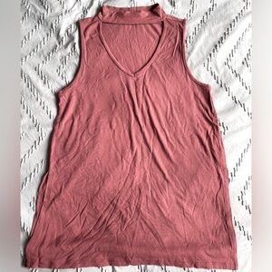 Pink Sleeveless Top